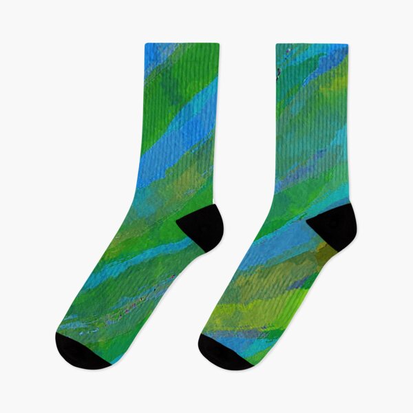 Item preview, Watercolor Greens and blues designed and sold by blakcirclegirl.