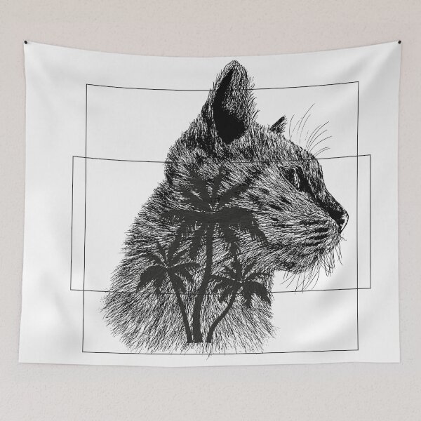 Item preview, Med tryk cat,Fnny beautiful design ,Gift for man and woman designed and sold by aydidi.
