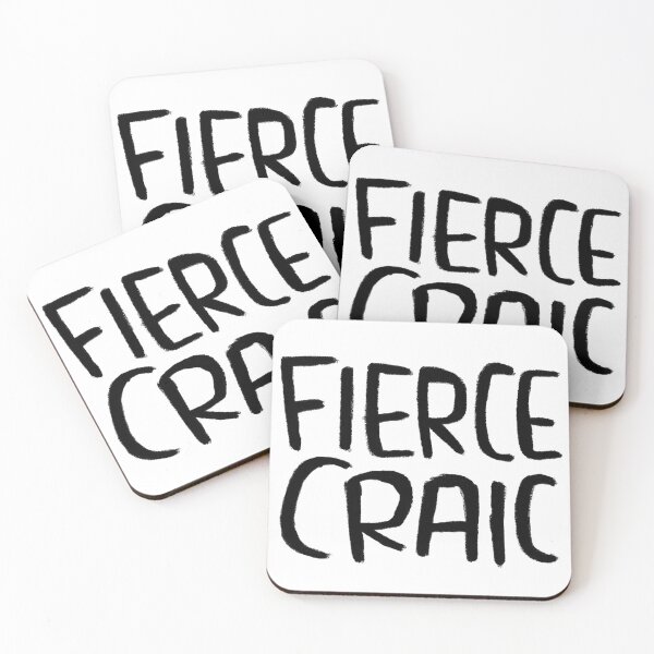 Item preview, Fierce Craic, Irish Slang for Fun, Craic designed and sold by badlydrawnbabe.