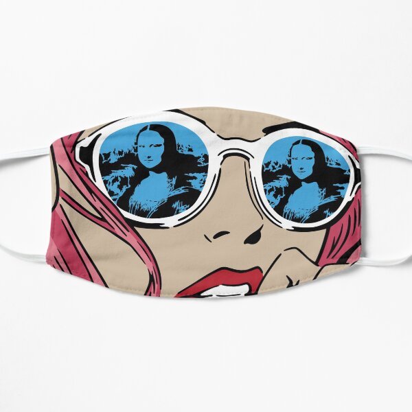 MONA LISA REFLECTIONS PINK Flat Mask