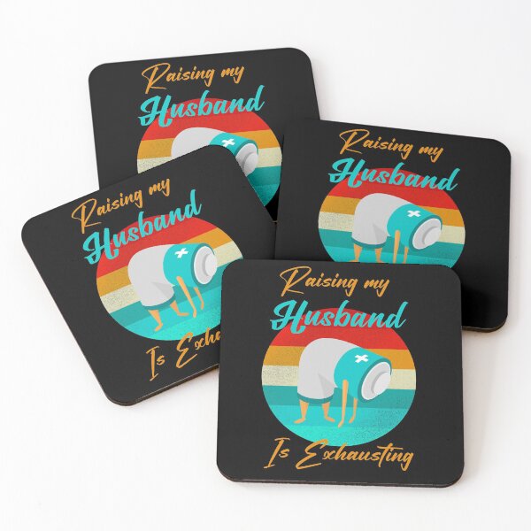 Item preview, Raising my husband is exhausting- Funny womens designed and sold by Designs Of all kinds.