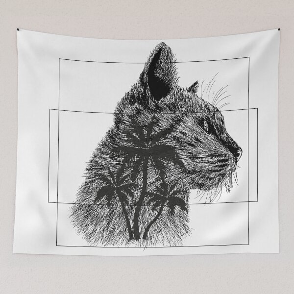 Item preview,  Med tryk cat,Fnny beautiful design ,Gift for man and women designed and sold by aydidi.