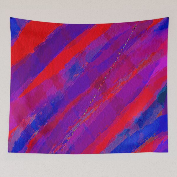 Item preview, Watercolor Reds and Blues designed and sold by blakcirclegirl.