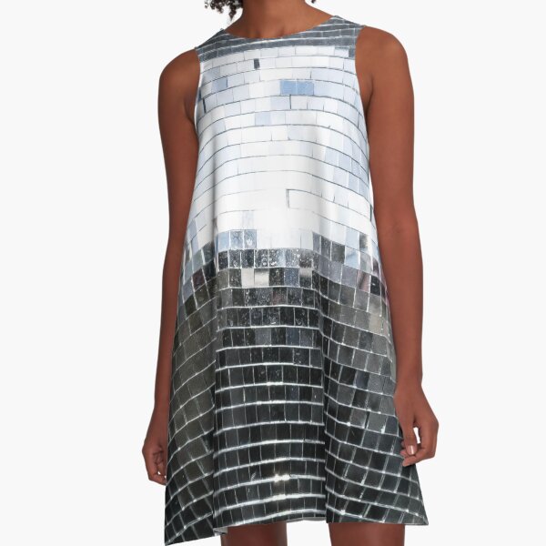 Disco Ball A-Line Dress