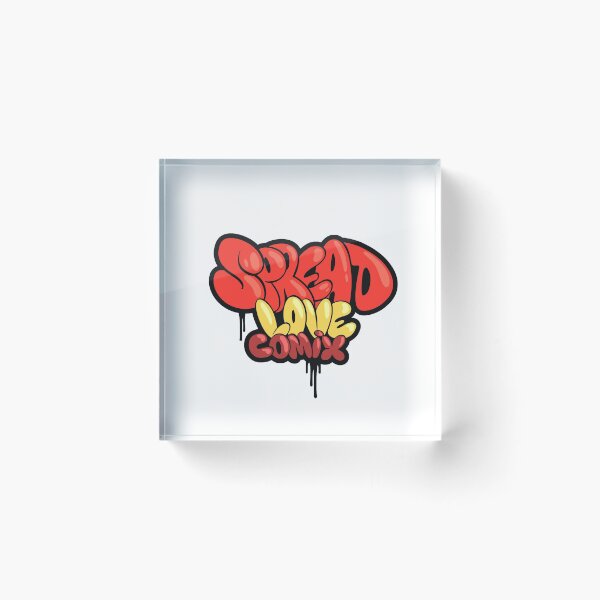 Item preview, Spread Love Red Logo designed and sold by spreadlovecomix.