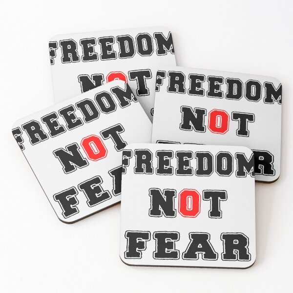 Item preview, Freedom not Fear designed and sold by KefinStore.