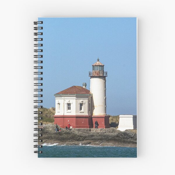 Item preview, Coquille River Lighthouse in Bandon Oregon designed and sold by SeaChangeDesign.
