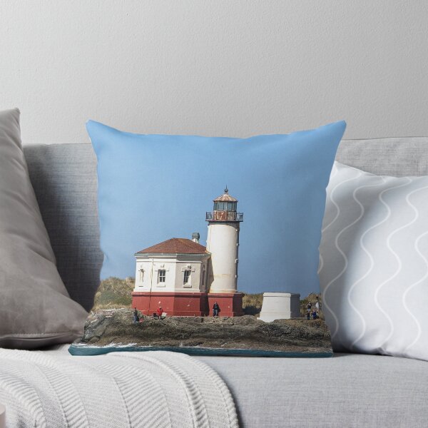 Item preview, Coquille River Lighthouse in Bandon Oregon designed and sold by SeaChangeDesign.