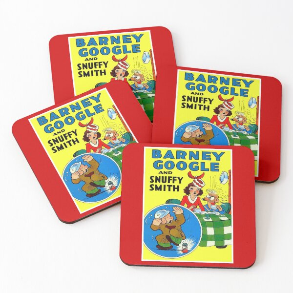 Item preview, BARNEY GOOGLE and SNUFFY SMITH; Vintage Comic Cartoon Character Print designed and sold by posterbobs.