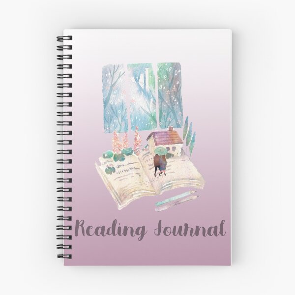 Item preview, Reading Journal: Cute Watercolor Art Book Life Bibliophile designed and sold by Merchking1.