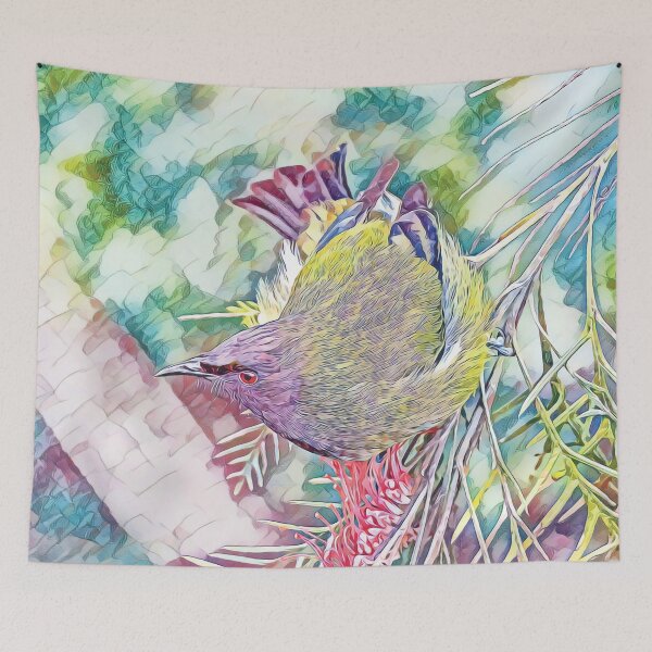 Item preview, New Zealand Bellbird II designed and sold by MvuuStudio.