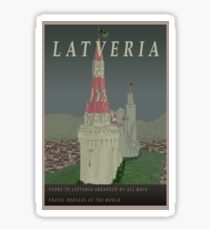 Visit Latveria Sticker