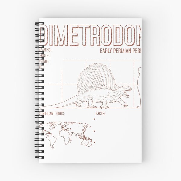 Item preview, Datos divertidos del dinosaurio Dimetrodon - Science Mens Kids designed and sold by SteamerTees.