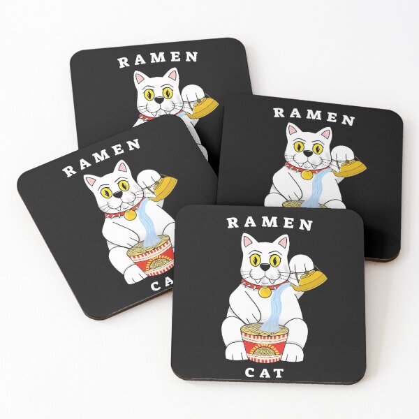 Item preview, Ramen Cat designed and sold by boredxraccoon.