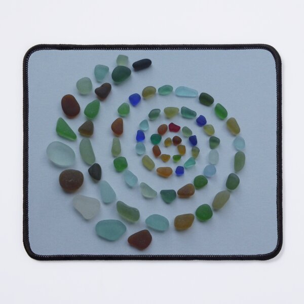 Item preview, Spinning Sea Glass Spiral Design by Fiona Bimson. designed and sold by FIONA BIMSON.