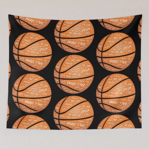 Item preview, Famous Streetball Courts Basketball Word Cloud designed and sold by ASAPPTEES.