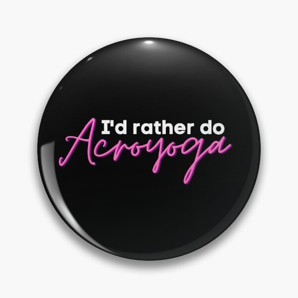 Item preview, I'd Rather Do Acroyoga designed and sold by Crafty-Mornings.
