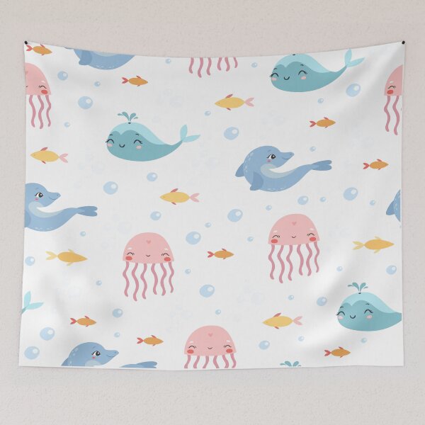 Item preview,  Winter the dolphin  designed and sold by Designhub14.