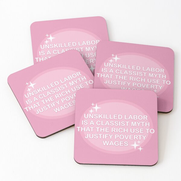 Item preview, End Poverty - Unskilled Labor Doesn't Exist designed and sold by Picket Club.