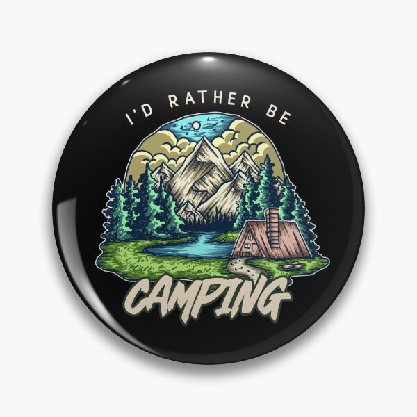 Item preview, I'd Rather Be Camping designed and sold by Crafty-Mornings.
