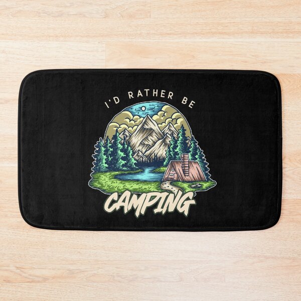 Item preview, I'd Rather Be Camping designed and sold by Crafty-Mornings.