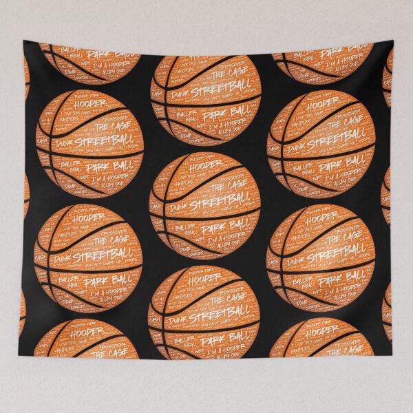 Item preview, Streetball Basketball Word Cloud designed and sold by ASAPPTEES.