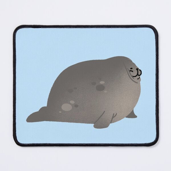 Item preview, Cute Mochi Seal - Squished mochi seal designed and sold by KTJoh.