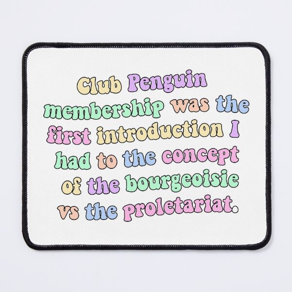 Item preview, Club Penguin Marxism - Marxist designed and sold by Picket Club.