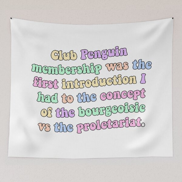 Item preview, Club Penguin Marxism - Marxist designed and sold by Picket Club.