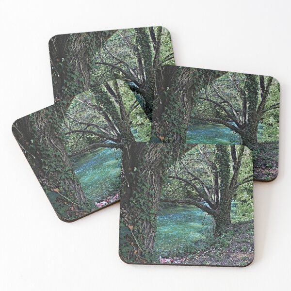 Item preview, Stream Flowing Trees Countryside designed and sold by worldways.