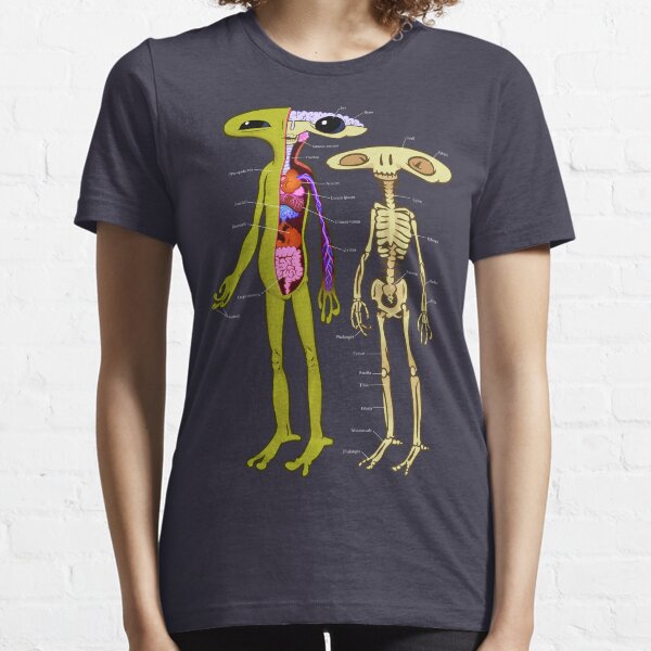 Alien Anatomy - Cutaway Diagram Essential T-Shirt