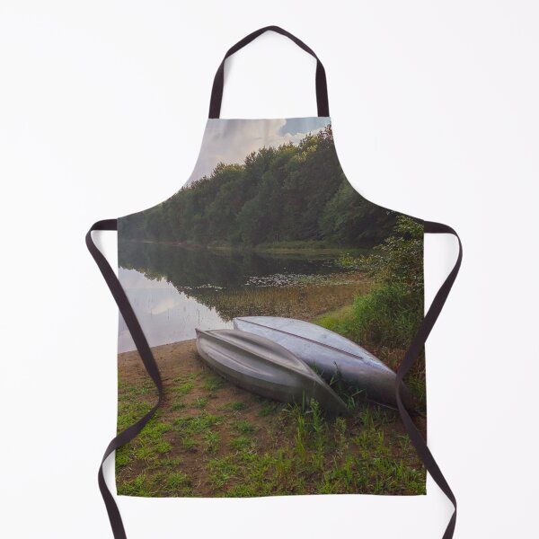 Item preview, Canoes in Front of a Pond designed and sold by PaulinaS.