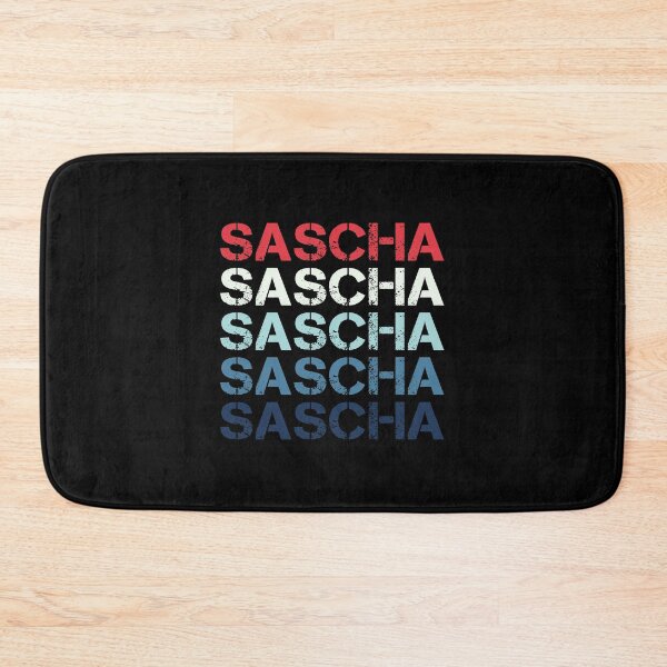 Item preview, Sascha Name T Shirt - Sascha Vintage Retro Sascha Name Gift Item Tee designed and sold by rivenburga.