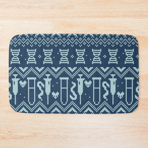 Item preview, Biology Winter Pattern Blue designed and sold by Scarlet Sung.
