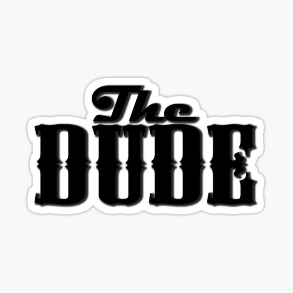 Item preview, The DUDE plain print - The Big Lewbowski designed and sold by DylanJaimz.