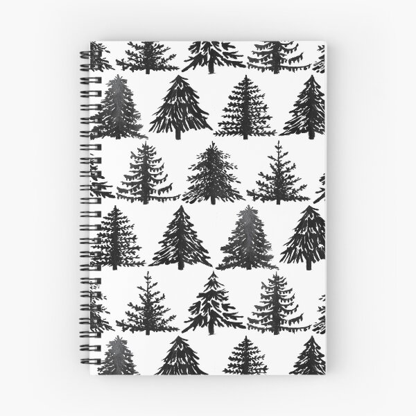 Item preview, Pine Tree Forest - Black designed and sold by nickneuman101.