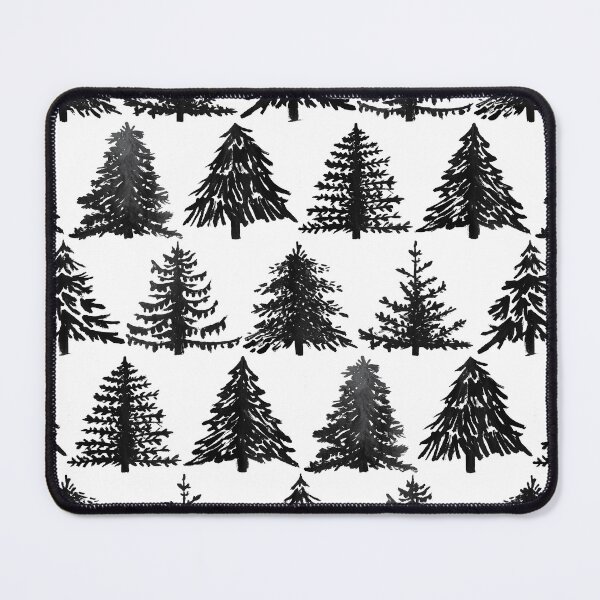 Item preview, Pine Tree Forest - Black designed and sold by nickneuman101.