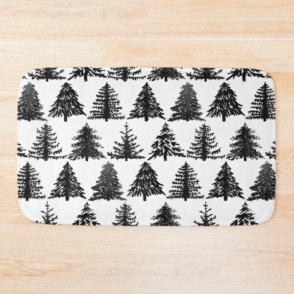 Item preview, Pine Tree Forest - Black designed and sold by nickneuman101.