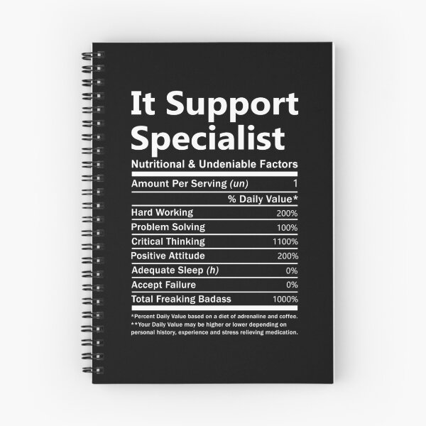 Item preview, It Support Specialist T Shirt - Nutritional and Undeniable Factors Gift Item Tee designed and sold by oslandefren.