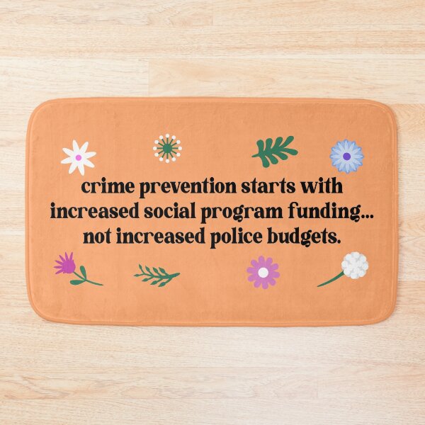 Item preview, Crime Prevention Needs Social Programs designed and sold by Picket Club.