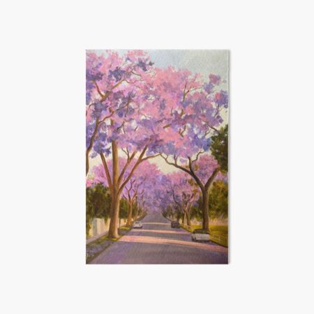 Item preview, McDougall Street in Jacaranda season designed and sold by ShellyDu.