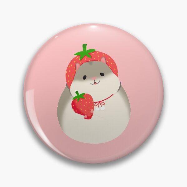 Item preview, Cute Strawberry Hamster designed and sold by KTJoh.