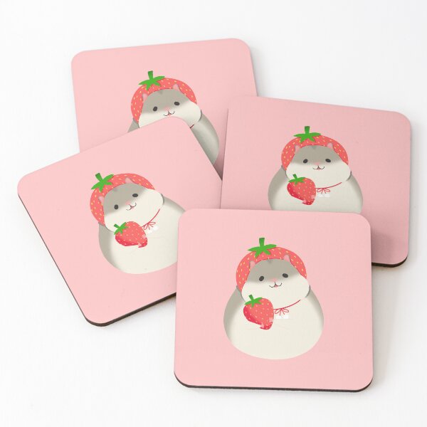 Item preview, Cute Strawberry Hamster designed and sold by KTJoh.