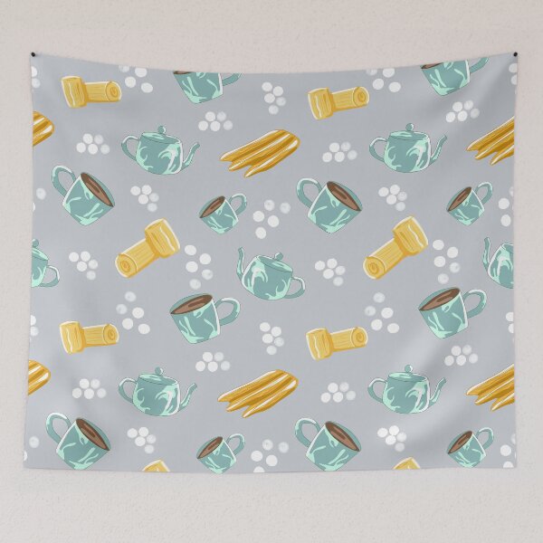 Item preview, Indonesian traditional food seamless pattern designed and sold by tamongg14.