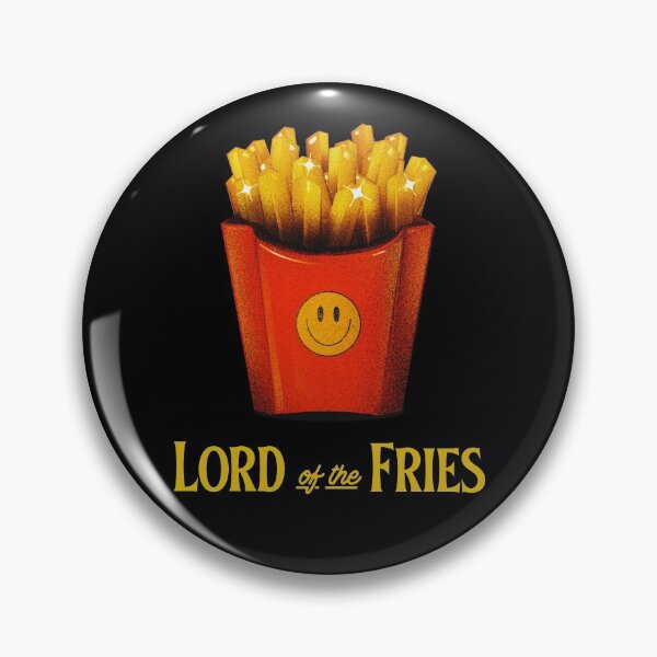 Item preview, Lord of the Fries. Funny Fast Food Lover Foodie Parody designed and sold by Rebel-Design.