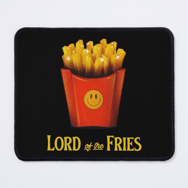 Item preview, Lord of the Fries. Funny Fast Food Lover Foodie Parody designed and sold by Rebel-Design.