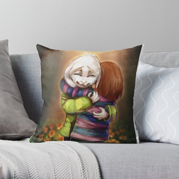 Asriel Dreemurr Pillows Cushions for Sale Redbubble