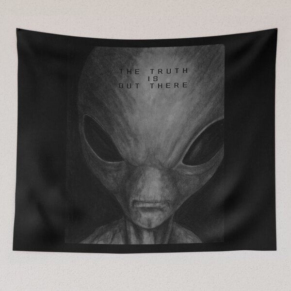Item preview, Grey Alien "The Truth IS Out There" designed and sold by mkgeiger.