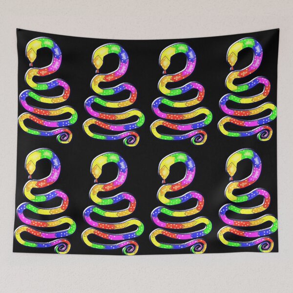 Item preview, Spunky Spotted Stained Glass Serpent designed and sold by FalcoSkyWolf.
