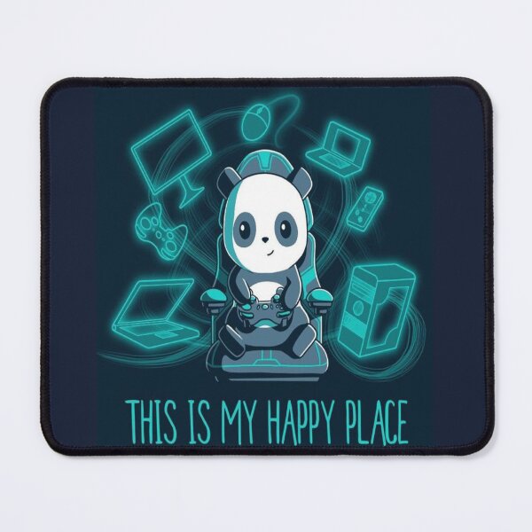 Item preview, Panda video gamer designed and sold by Remas10.